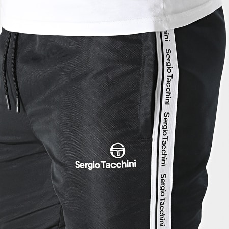 Sergio Tacchini - Pantalón Corto Jogging Nastro 39682 Negro