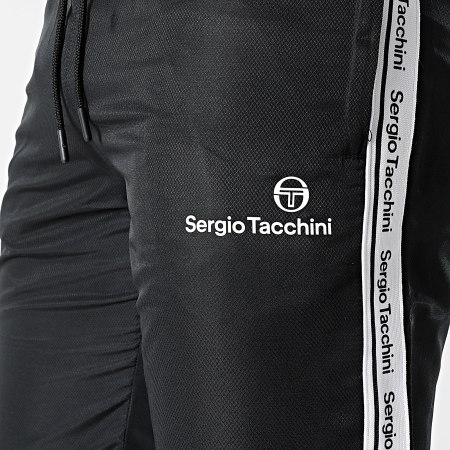 Sergio Tacchini - Pantalon Jogging A Bandes Nastro 39684 Noir