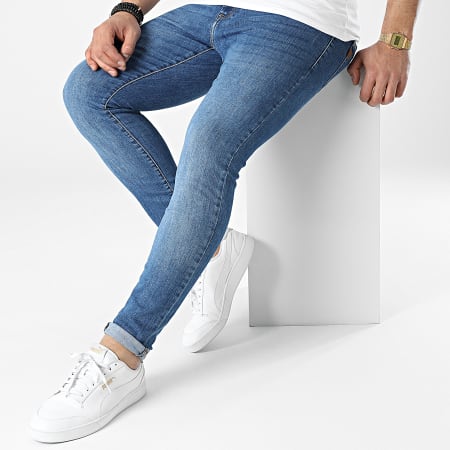 Tiffosi - Harry Jeans skinny in denim blu