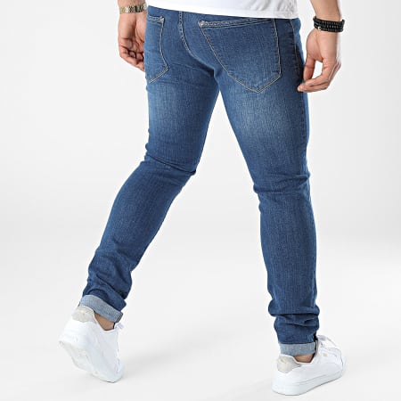 Tiffosi - Liam Jeans super slim in denim blu