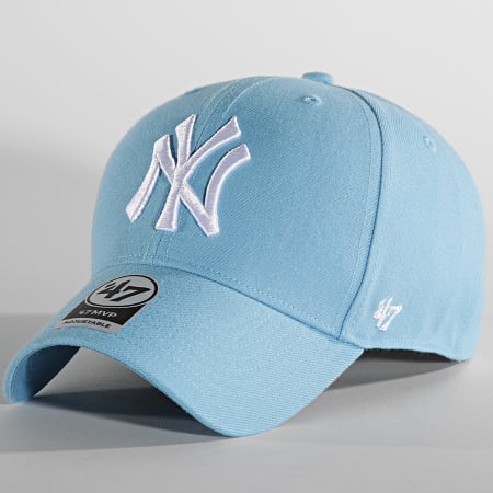 '47 Brand - Berretto MVP MVPSP17WBP New York Yankees Blu cielo