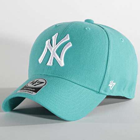 '47 Brand - Casquette MVP MVPSP17WBP New York Yankees Turquoise