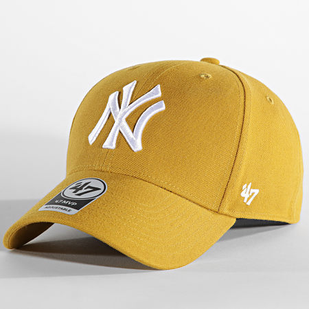 '47 Brand - Casquette MVP MVPSP17WBP New York Yankees Jaune Moutarde