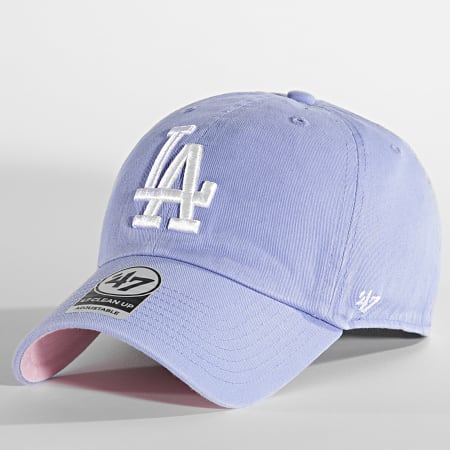 '47 Brand - Casquette Clean Up BLPRK12GWS Los Angeles Dodgers Lilas