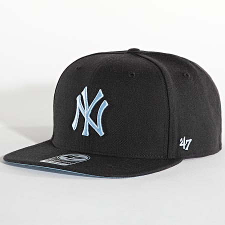 '47 Brand - Gorra Snapback Captain BLPCP17WBP New York Yankees Negra