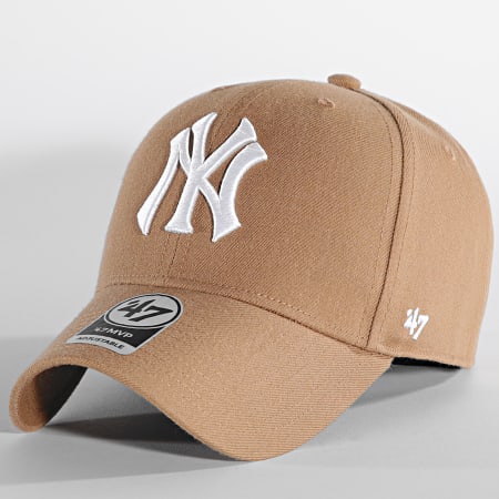 '47 Brand - Gorra MVP MVPSP17WBP New York Yankees Camel