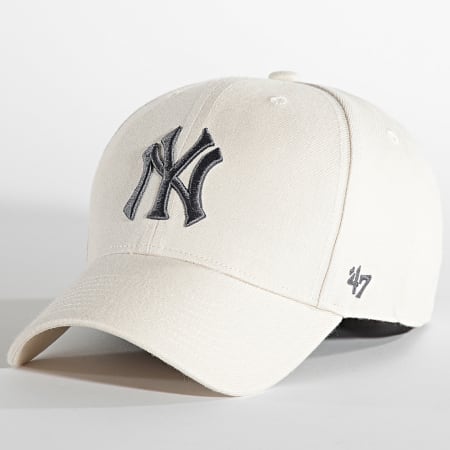 '47 Brand - Gorra MVP MVPSP17WBP New York Yankees Beige