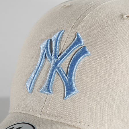 '47 Brand - Cappello MVP MVPSP17WBP New York Yankees Beige