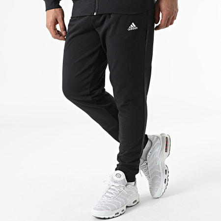 Adidas Sportswear - Tuta da ginnastica grafica MTS 3Bars HE2228 Nero
