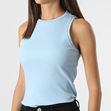 Vero Moda - Camiseta de Tirantes Mujer Lavanda Azul Cielo