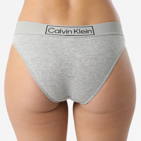 Calvin Klein - Culotte Femme QF6775E Gris Chiné