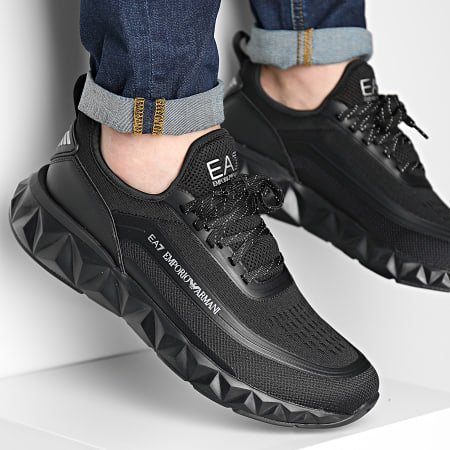 EA7 Emporio Armani - X8X106 XK262 Nero Argento Sneakers