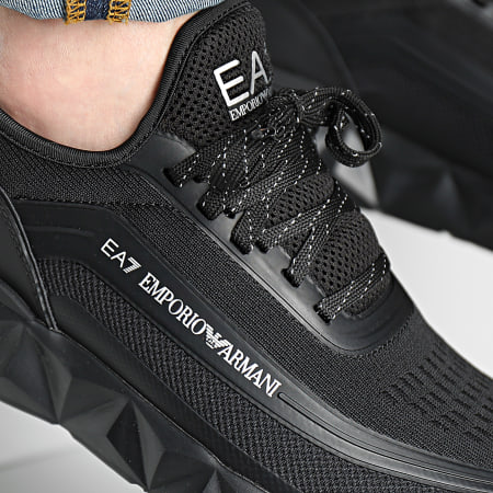 EA7 Emporio Armani - X8X106 XK262 Nero Argento Sneakers