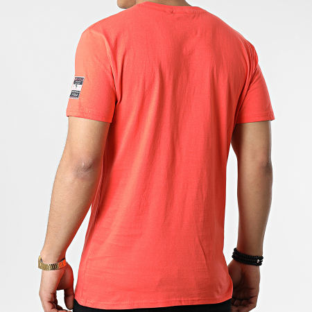 Geographical Norway - Tee Shirt Iledaix Orange Corail