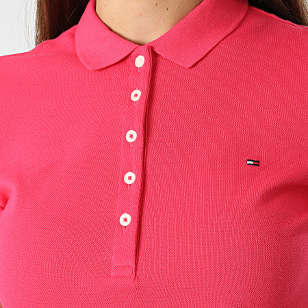 Tommy Hilfiger - Polo Manches Courtes Femme 7947 Rose