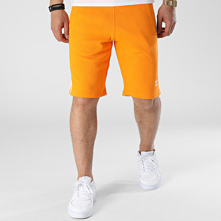 Adidas Originals - Short Jogging A Bandes 3 Stripes HF2107 Orange