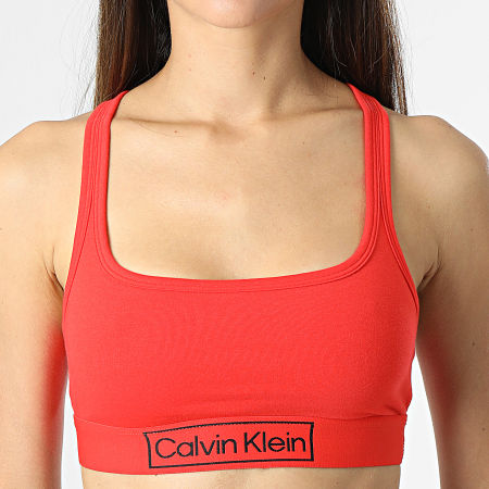Calvin Klein - Sujetador Mujer QF6768E Rojo