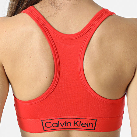 Calvin Klein - Sujetador Mujer QF6768E Rojo