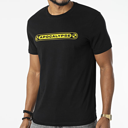 SVR - Camiseta Apocalipsis negro amarillo