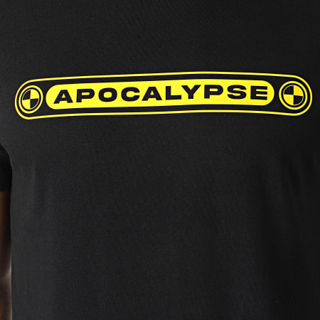 SVR - Camiseta Apocalipsis negro amarillo