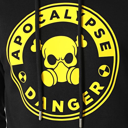 SVR - Sudadera Apocalypse Danger negro amarillo