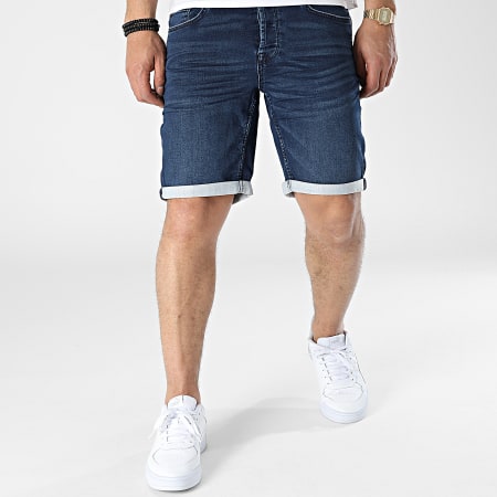 Only And Sons - Short Jean Ply Life Bleu Denim