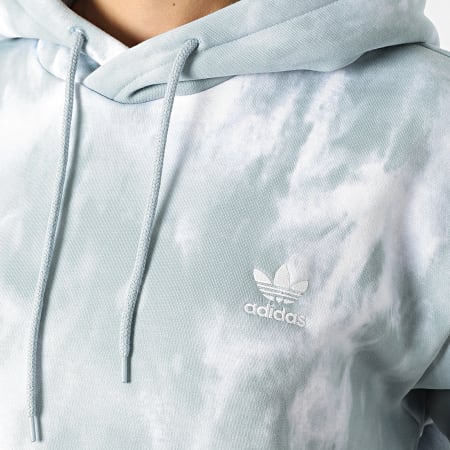Adidas Originals - Sweat Capuche Femme Essential HE9436 Gris Vert