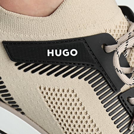 HUGO - Zapatillas Icelin Runner 50471301 Beige claro