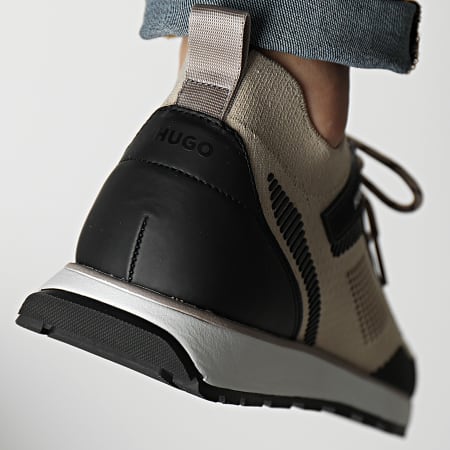 HUGO - Zapatillas Icelin Runner 50471301 Beige claro