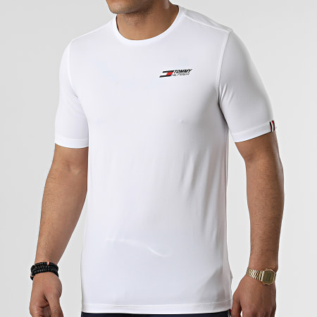 Tommy Hilfiger - Tee Shirt Essentials Training Big Logo 2737 Blanc