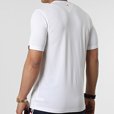 Tommy Hilfiger - Camiseta Essentials Training Big Logo 2737 Blanco
