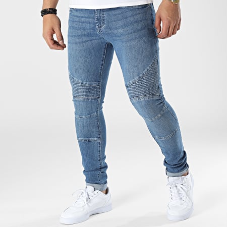 Urban Classics - TB1436 Jeans skinny in denim blu