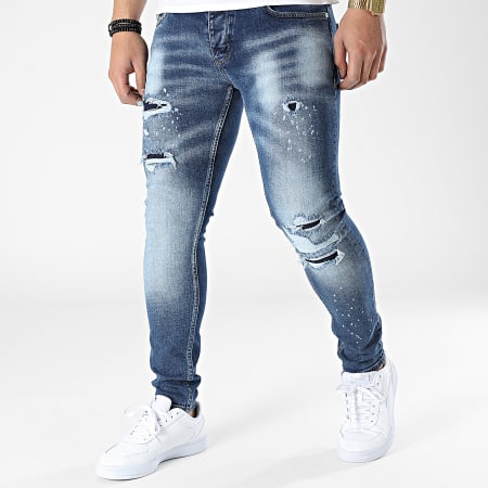 2Y Premium - Jeans Slim P22-011 Azul Denim