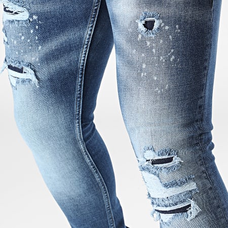 2Y Premium - Jeans slim P22-011 Denim blu