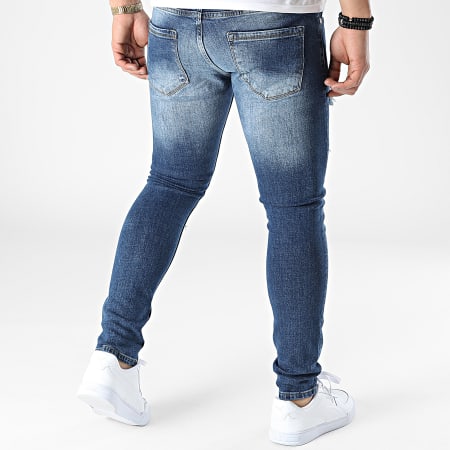 2Y Premium - Jeans slim P22-011 Denim blu
