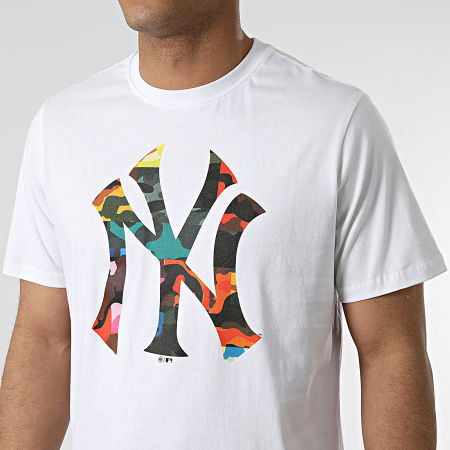 '47 Brand - Tee Shirt Echo New York Yankees MSK092421 Blanc