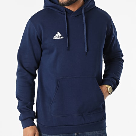 Adidas Sportswear - Ent22 Felpa con cappuccio H57513 blu navy