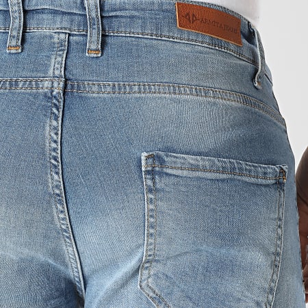 Armita - Pantaloncini jeans slim 1781 Blu Denim