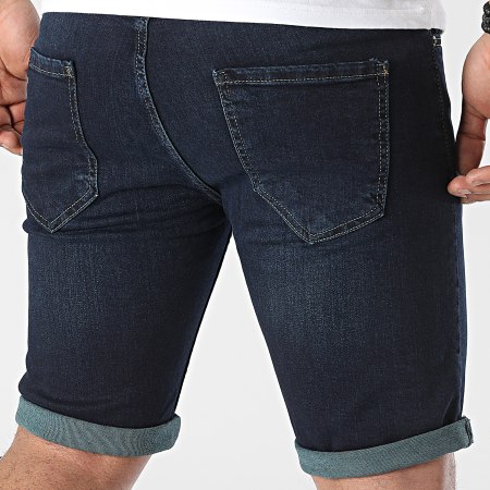 Armita - 1782 Pantaloncini jeans slim blu