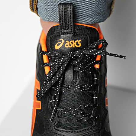 Asics - Baskets Gel Quantum 90 1201A488 Black Shocking Orange