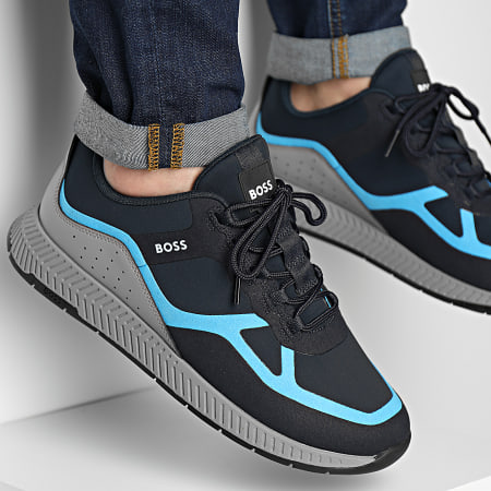 BOSS - Sneakers Titanium Runner 50470621 Open Blue