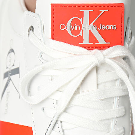 Calvin Klein - Sneakers Casual Cupsole 2 0328 Bianco Arancione