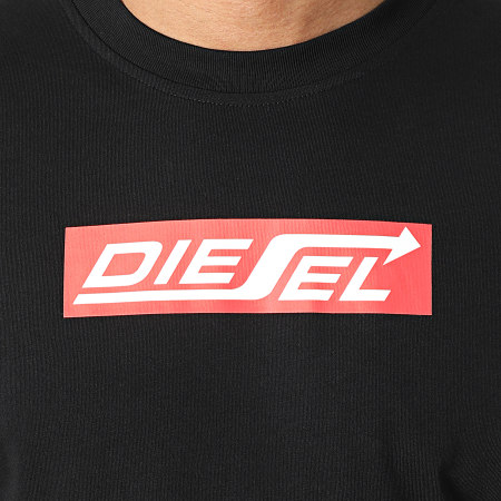 Diesel - Camiseta A06862-0CATM Negro