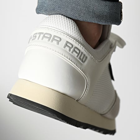 G-Star - Calow III Sneakers a rete 2212 Bianco
