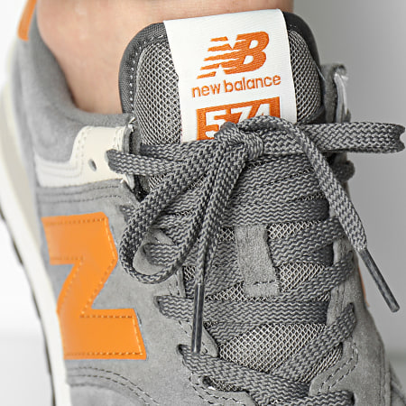 New Balance - Zapatillas Lifestyle 574 M574PM2 Gris Naranja