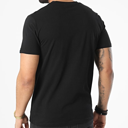OM - Camiseta negra iridiscente