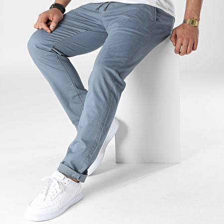 Reell Jeans - Pantalon Chino Reflex Easy Street Gris-Bleu
