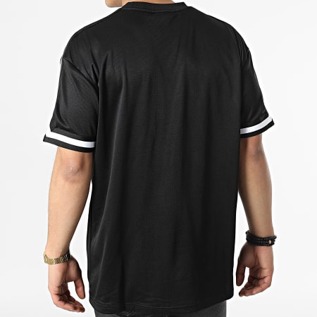Urban Classics - Camiseta extragrande con bandas TB2890 Negro