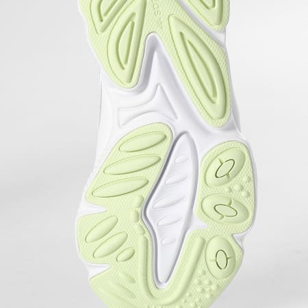 Adidas Originals - Baskets Femme Ozweego GW5622 Cloud White Aluminium Pulsing Lemon