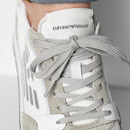 Emporio Armani - X4X537 Gesso Off White Sneakers